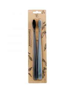 Buy The Natural Family Co., corn starch biodegradable toothbrush, soft, 2 toothbrushes | Florida Online Pharmacy | https://florida.buy-pharm.com