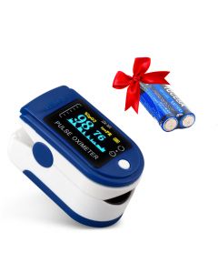 Buy Medical pulse oximeter (oximeter) finger heart rate monitor for measuring oxygen in blood, batteries included | Florida Online Pharmacy | https://florida.buy-pharm.com