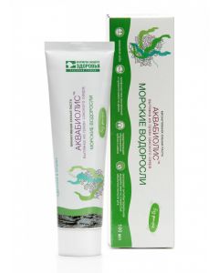 Buy Toothpaste based on an extract from the healing mud of the Saki Lake Formula of your health Seaweed, 100 ml | Florida Online Pharmacy | https://florida.buy-pharm.com