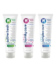 Buy Pearl Toothpaste Set Original 3 pieces, 170 gr. (Original Double mint 1 pc., For the whole family 1 pc., Complex care 1 pc.) | Florida Online Pharmacy | https://florida.buy-pharm.com