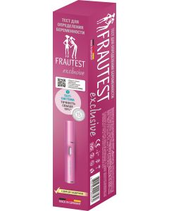 Buy Frautest Pregnancy test Exclusive, in a cassette with a cap, 1 pc | Florida Online Pharmacy | https://florida.buy-pharm.com