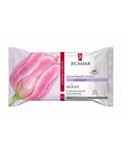 Buy I the most Wet wipes for intimate hygiene with lactic acid and aloe vera juice, 15 pcs. | Florida Online Pharmacy | https://florida.buy-pharm.com