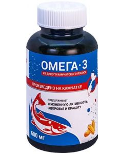 Buy Omega-3 from wild Kamchatka salmon, 600 mg, 240 capsules | Florida Online Pharmacy | https://florida.buy-pharm.com