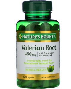 Buy Nature Bounty Valerian root 450 mg capsule # 100  | Florida Online Pharmacy | https://florida.buy-pharm.com