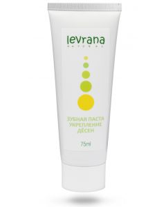 Buy Levrana Toothpaste strengthening gums, 75 ml  | Florida Online Pharmacy | https://florida.buy-pharm.com