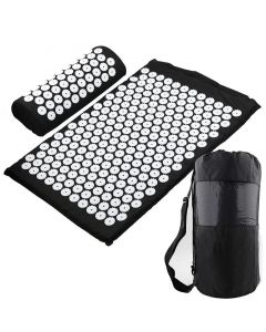Buy Massage acupuncture mat with roller in a bag, black | Florida Online Pharmacy | https://florida.buy-pharm.com