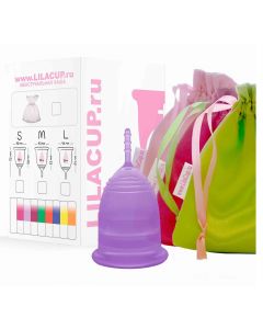 Buy Menstrual cup LilaCup BOX PLUS size M purple  | Florida Online Pharmacy | https://florida.buy-pharm.com
