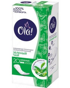 Buy Ola! Silk Sense DAILY DEO Panty liners, Green tea 20 pcs. | Florida Online Pharmacy | https://florida.buy-pharm.com