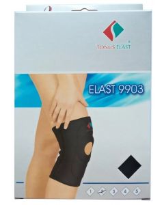 Buy Tonus Elast bandage for fixing the knee joint with an open cup. 9903. Size 1 | Florida Online Pharmacy | https://florida.buy-pharm.com