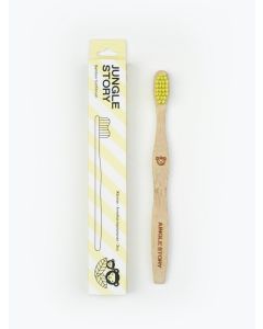 Buy Jungle Story Toothbrush Small & Soft Yellow | Florida Online Pharmacy | https://florida.buy-pharm.com