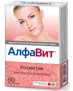 Buy AlfaVit 'Cosmetic' vitamin and mineral complex, 60 tablets | Florida Online Pharmacy | https://florida.buy-pharm.com