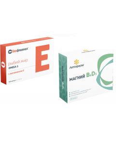 Buy Biafishenol. Fish oil with vitamin E. 1x120 pcs. + Magnesium B6 D3. 1 pack 60 caps | Florida Online Pharmacy | https://florida.buy-pharm.com
