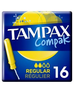 Buy Tampons with applicator TAMPAX Compak Regular, 16 pcs. | Florida Online Pharmacy | https://florida.buy-pharm.com