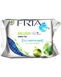 Buy Fria Antibacterial wipes wet, cleansing with green tea extract, 20 stitches in a pack  | Florida Online Pharmacy | https://florida.buy-pharm.com