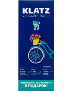 Buy Klatz Lifestyle Oral Care Set Toothpaste Fresh Breath 75 ml + Toothpaste Complete Care 75 ml + Toothbrush | Florida Online Pharmacy | https://florida.buy-pharm.com