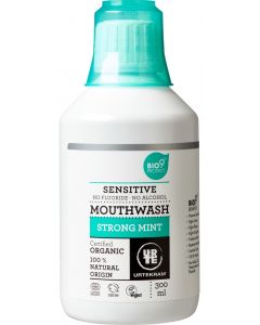 Buy Urtekram Mouthwash with a strong mint aroma for sensitive teeth, 300ml | Florida Online Pharmacy | https://florida.buy-pharm.com