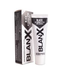 Buy Blanx Black Charcoal Toothpaste with charcoal, whitening, 75 ml | Florida Online Pharmacy | https://florida.buy-pharm.com