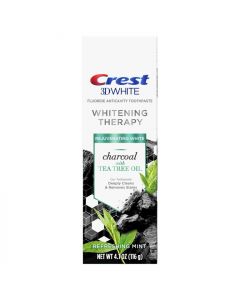 Buy Toothpaste Whitening Firming Crest 3D White Whitening Therapy Charcoal With Tea Tree Oil, 116 g | Florida Online Pharmacy | https://florida.buy-pharm.com