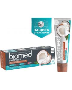 Buy Biomed Superwhite Toothpaste, for sensitive enamel, coconut, 100 g | Florida Online Pharmacy | https://florida.buy-pharm.com