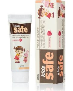 Buy LION Toothpaste for children Kids Safe Strawberry with strawberry flavor 90 g | Florida Online Pharmacy | https://florida.buy-pharm.com