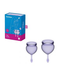Buy Set of menstrual cups Satisfyer Feel good purple | Florida Online Pharmacy | https://florida.buy-pharm.com