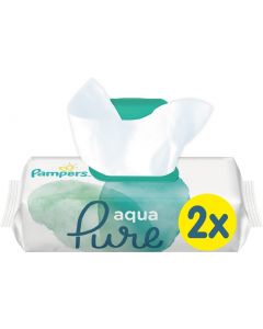 Buy Wet wipes for children Pampers Aqua Pure, 48 pcs x 2 packs | Florida Online Pharmacy | https://florida.buy-pharm.com