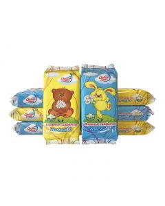 Buy FRESH NOTE / 560 children's ultra-soft wet wipes with chamomile, 8 packs of 70 wipes | Florida Online Pharmacy | https://florida.buy-pharm.com