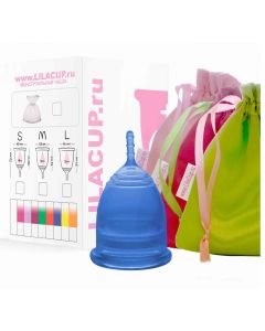 Buy Menstrual cup size LilaCup BOX PLUS size L blue | Florida Online Pharmacy | https://florida.buy-pharm.com