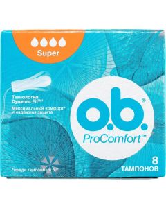 Buy OB Tampons 'ProComfort Super', 8 pcs | Florida Online Pharmacy | https://florida.buy-pharm.com