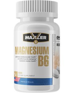 Buy Vitamin Mineral complexes Maxler Magnesium B6, 120 tablets | Florida Online Pharmacy | https://florida.buy-pharm.com