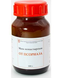 Buy Monastery ointment 'From psoriasis' 100 ml. | Florida Online Pharmacy | https://florida.buy-pharm.com