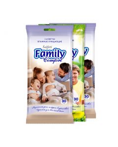 Buy Salfeti Family 3 packs. universal wet wipes for the whole family 30 pcs | Florida Online Pharmacy | https://florida.buy-pharm.com