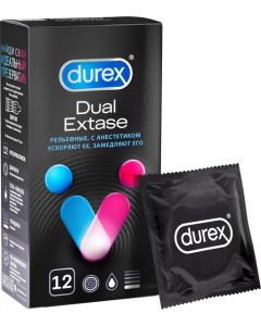 Buy Durex Dual Extase embossed condoms with anesthetic # 12 | Florida Online Pharmacy | https://florida.buy-pharm.com