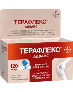 Buy Teraflex Advance, capsules for acute joint pain, 120 pcs., Bayer | Florida Online Pharmacy | https://florida.buy-pharm.com