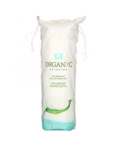 Buy Organyc, Organic cotton pads, 70 pieces per pack | Florida Online Pharmacy | https://florida.buy-pharm.com