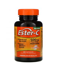 Buy American Health, Vitamin C Ester-C with citrus bioflavonoids, 500 mg, 120 capsules | Florida Online Pharmacy | https://florida.buy-pharm.com