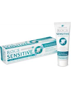 Buy ROCS Toothpaste 'SENSITIVE Restoration and Whitening', 94 gr | Florida Online Pharmacy | https://florida.buy-pharm.com