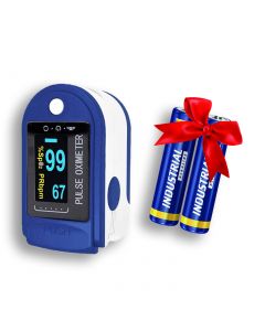 Buy Medical pulse oximeter (oximeter) finger heart rate monitor for measuring oxygen in the blood, batteries included | Florida Online Pharmacy | https://florida.buy-pharm.com
