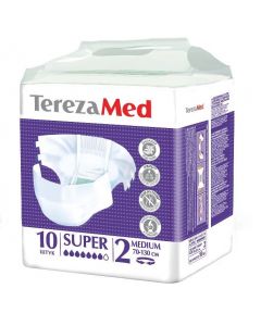 Buy Diapers for adults TerezaMed Super Medium No. 2, 10 pcs | Florida Online Pharmacy | https://florida.buy-pharm.com
