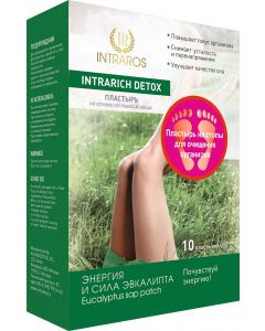 Buy Intrarich Detox Patch Energy and strength of eucalyptus, 10 pcs | Florida Online Pharmacy | https://florida.buy-pharm.com