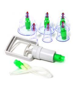 Buy Vacuum massage jars with vakuator, 6 pieces | Florida Online Pharmacy | https://florida.buy-pharm.com