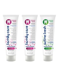 Buy Pearl toothpaste set Original 3 pcs. * 170 gr. (For the whole family 2 pcs., Double mint, 1 pc.) | Florida Online Pharmacy | https://florida.buy-pharm.com