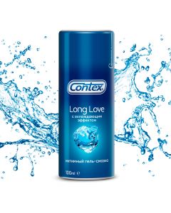 Buy Contex Long Love Intimate lubricating gel with a cooling effect, prolonging pleasure, 100 ml | Florida Online Pharmacy | https://florida.buy-pharm.com