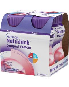 Buy Protein Nutridrink Compact, with cooling fruit and berry 4 pcs, 125 ml each  | Florida Online Pharmacy | https://florida.buy-pharm.com