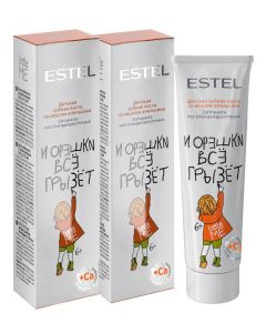 Buy ESTEL PROFESSIONAL LITTLE ME Toothpaste for children with orange flavor 50ml - 2pcs | Florida Online Pharmacy | https://florida.buy-pharm.com