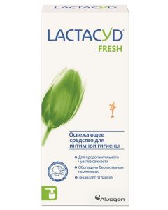 Buy Lactacyd 'Fresh' refreshing agent for intimate hygiene, 200ml | Florida Online Pharmacy | https://florida.buy-pharm.com