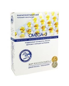 Buy Omega 3 6 9 from wild Kamchatka salmon-Inkoda. DHA 180 mg, EPA 360 mg. 90 capsules | Florida Online Pharmacy | https://florida.buy-pharm.com