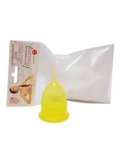 Buy Menstrual cup 'Practitioner', yellow L LilaCup 25 ml | Florida Online Pharmacy | https://florida.buy-pharm.com