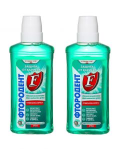 Buy Mouthwash Fluorodent 'Protection from Caries', 275 ml. (2 pack.) | Florida Online Pharmacy | https://florida.buy-pharm.com