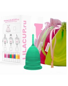 Buy Menstrual cup LilaCup BOX PLUS size S emerald | Florida Online Pharmacy | https://florida.buy-pharm.com